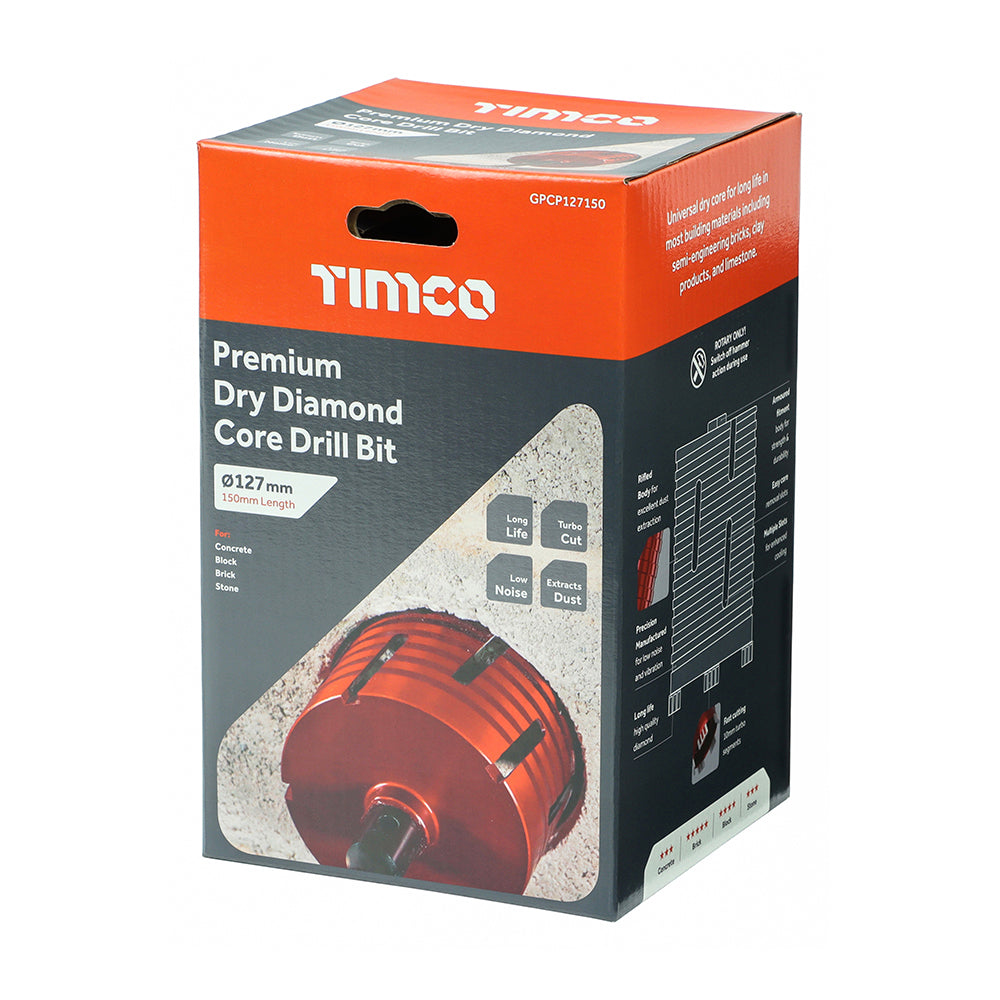 TIMCO Diamond GP Core Bit - 127 x 150mm