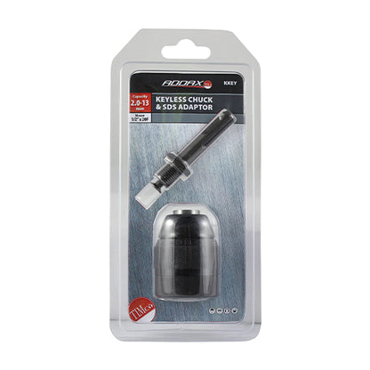 TIMCO 1/2" Keyless Chuck & SDS Plus Adaptor Set - 1/2"