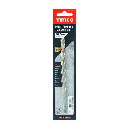 TIMCO TCT Multi-Purpose Drill Bits - 10.0 x 150