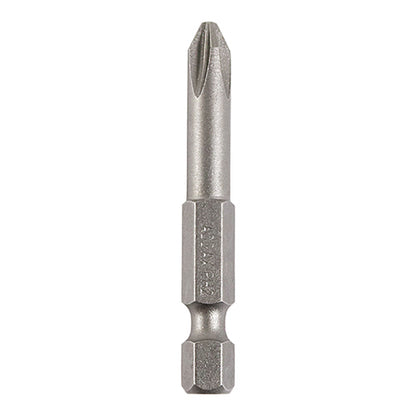 50 x TIMCO Phillips Driver Bit S2 Grey - No.2 x 50