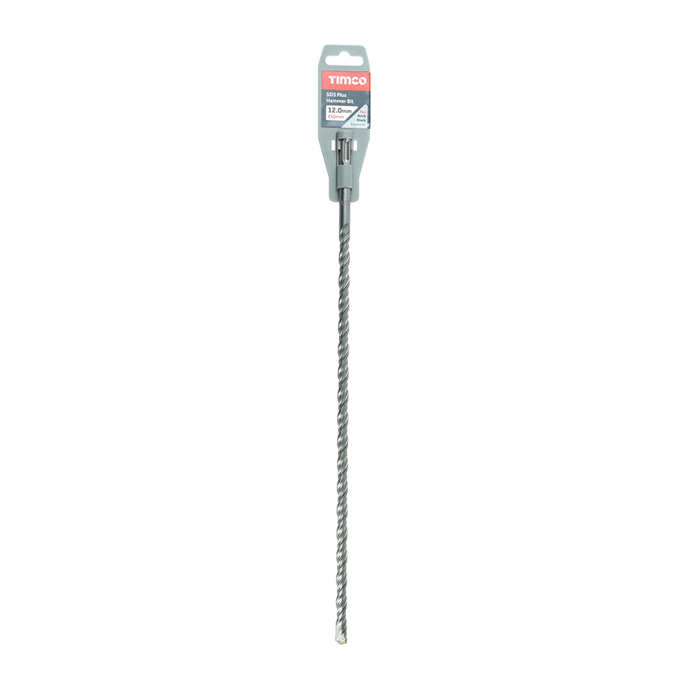 TIMCO SDS Plus Hammer Bits - 12.0 x 450