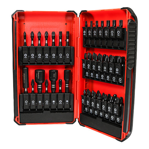 TIMCO X6 49pc Impact Bit Case - 49pc