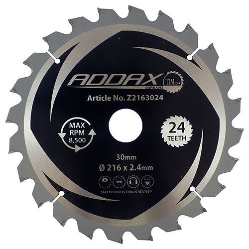 TIMCO 0° Mitre Saw Blade - 216 x 30 x 24T