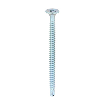 500 x TIMCO Drywall Self-Drilling Bugle Head Silver Screws - 3.5 x 55