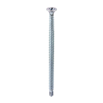 500 x TIMCO Drywall Self-Drilling Bugle Head Silver Screws - 4.2 x 75