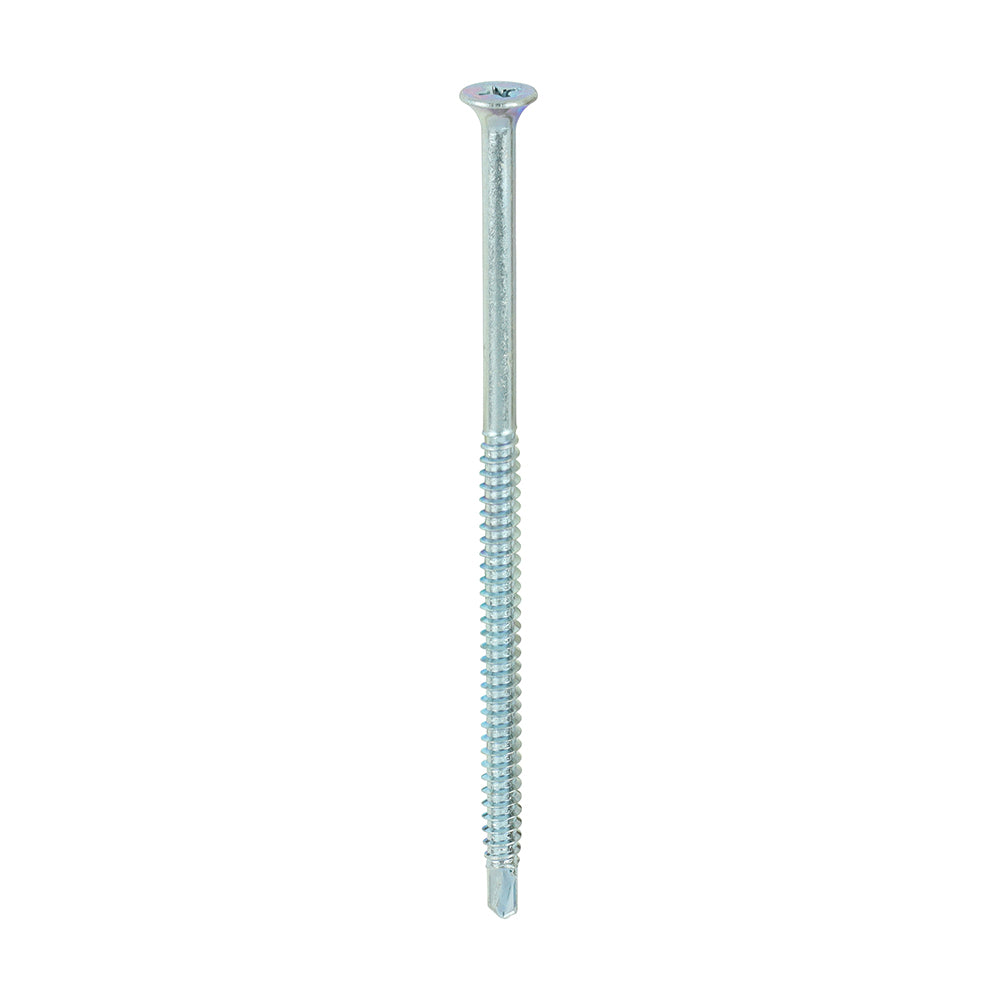 500 x TIMCO Drywall Self-Drilling Bugle Head Silver Screws - 4.8 x 100