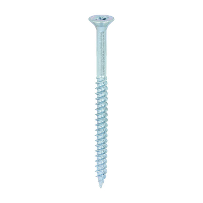 200 x TIMCO Twin-Threaded Countersunk Silver Woodscrews - 12 x 3