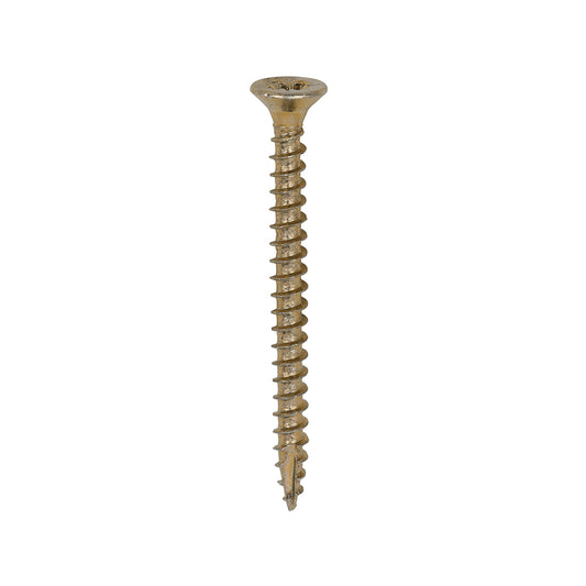 200 x TIMCO Classic Multi-Purpose Countersunk Gold Woodscrews - 3.0 x 35