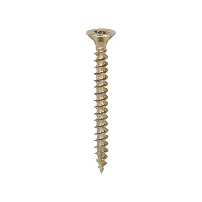 200 x TIMCO Classic Multi-Purpose Countersunk Gold Woodscrews - 3.5 x 35