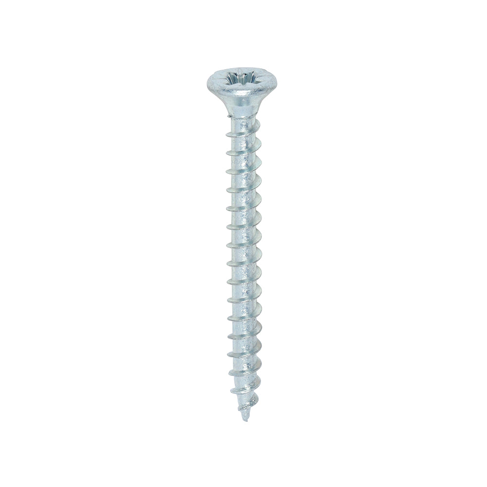 200 x TIMCO Solo Countersunk Silver Woodscrews - 3.5 x 35