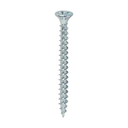 200 x TIMCO Solo Countersunk Silver Woodscrews - 3.5 x 40