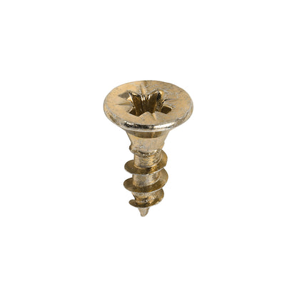 200 x TIMCO Classic Multi-Purpose Countersunk Gold Woodscrews - 4.0 x 12