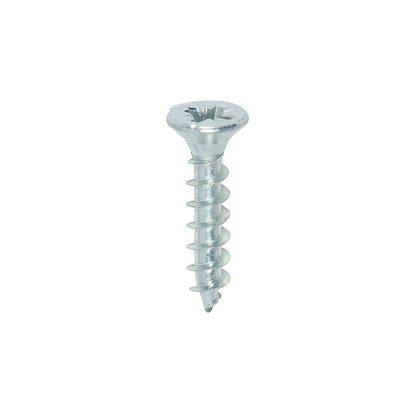 200 x TIMCO Solo Countersunk Silver Woodscrews - 4.0 x 20