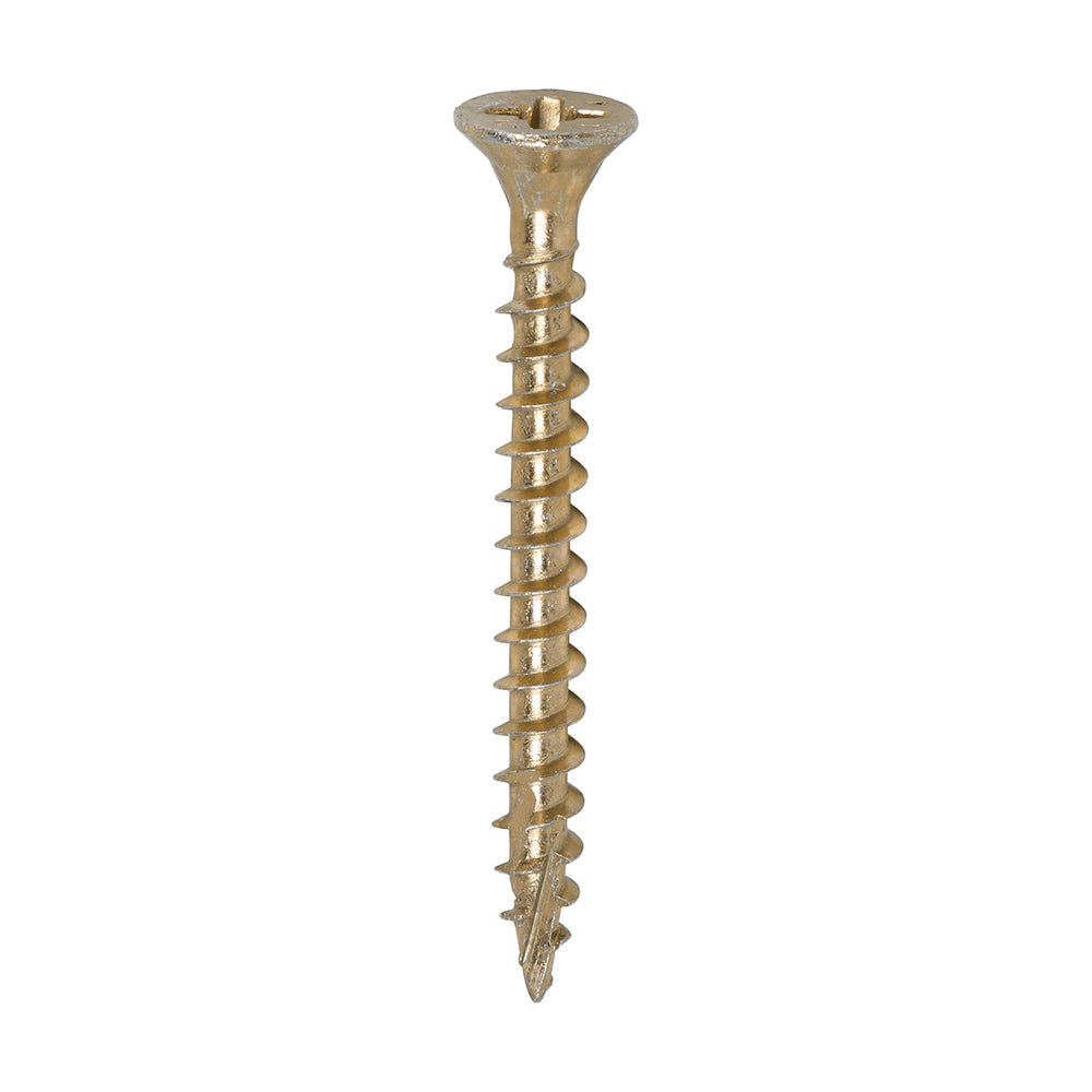 1200 x TIMCO C2 Strong-Fix Multi-Purpose Premium Countersunk Gold Woodscrews - 4.0 x 40