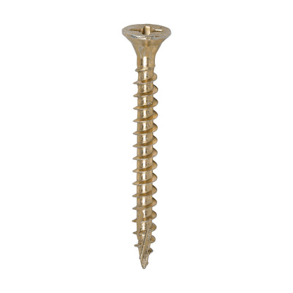 1200 x TIMCO C2 Strong-Fix Multi-Purpose Premium Countersunk Gold Woodscrews - 4.0 x 40