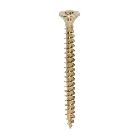 200 x TIMCO Classic Multi-Purpose Countersunk Gold Woodscrews - 4.0 x 45