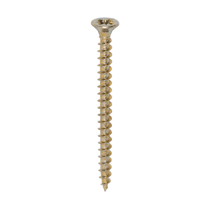 1000 x TIMCO Solo Countersunk Gold Woodscrews - 4.0 x 50