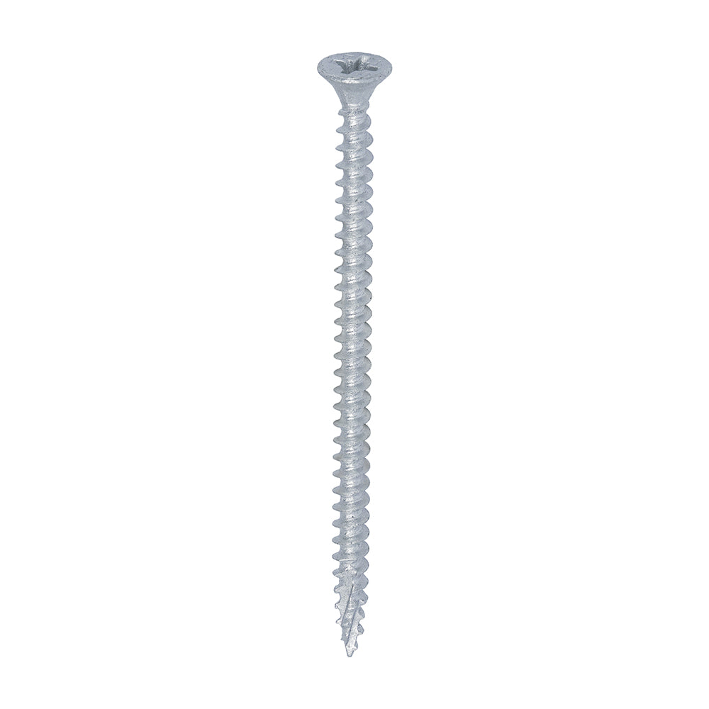 170 x TIMCO C2 Exterior Multi-Purpose Premium Countersunk Silver Woodscrews - 4.0 x 70