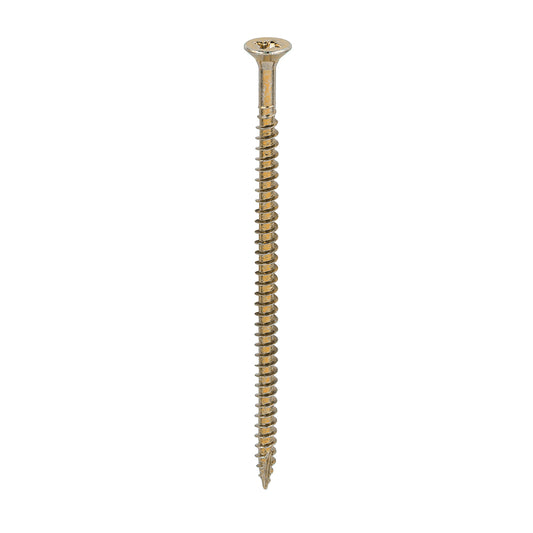 200 x TIMCO Classic Multi-Purpose Countersunk Gold Woodscrews - 4.0 x 80