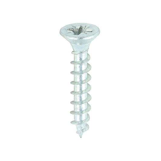 200 x TIMCO Solo Countersunk Silver Woodscrews - 4.5 x 25