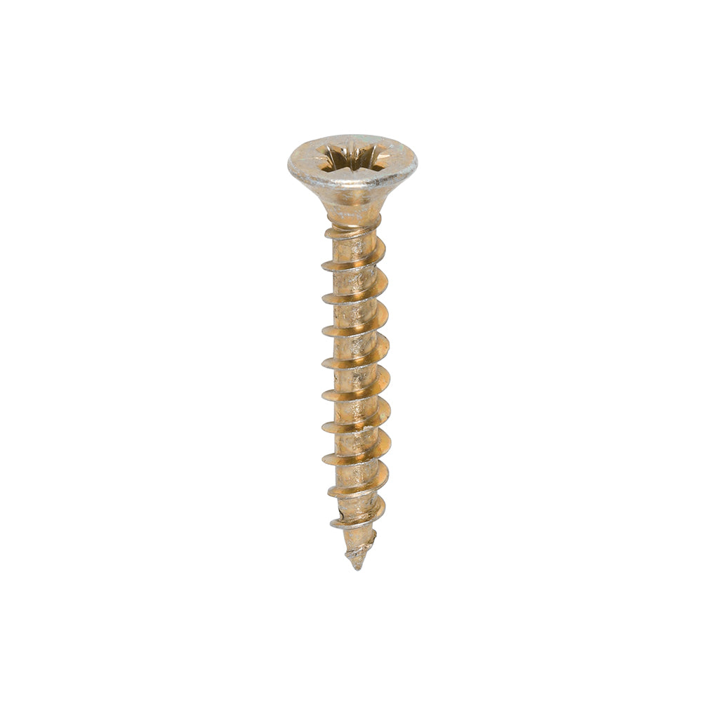 200 x TIMCO Solo Countersunk Gold Woodscrews - 4.5 x 30