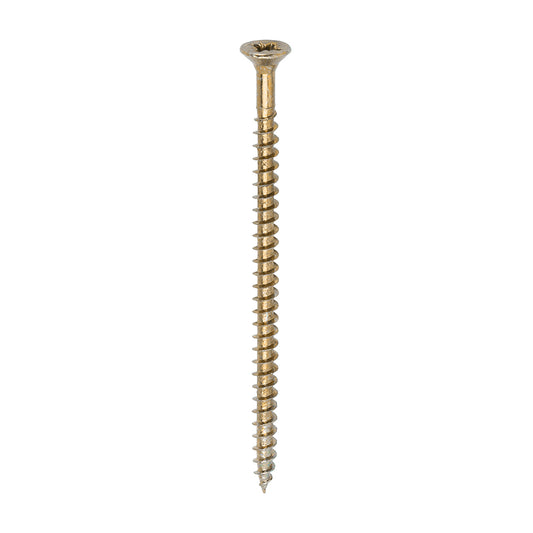 200 x TIMCO Solo Countersunk Gold Woodscrews - 4.5 x 80