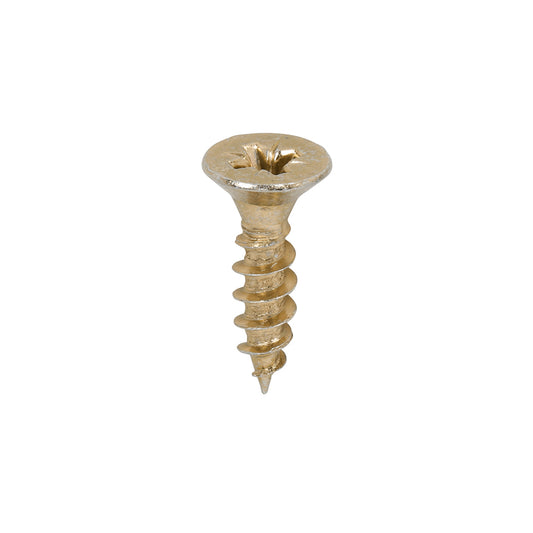 200 x TIMCO Classic Multi-Purpose Countersunk Gold Woodscrews - 5.0 x 20