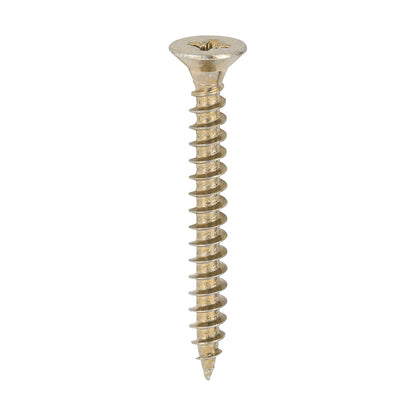 200 x TIMCO Classic Multi-Purpose Countersunk Gold Woodscrews - 5.0 x 45