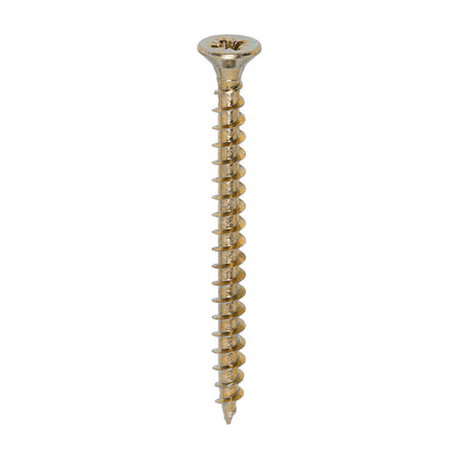 1000 x TIMCO Solo Countersunk Gold Woodscrews - 5.0 x 60