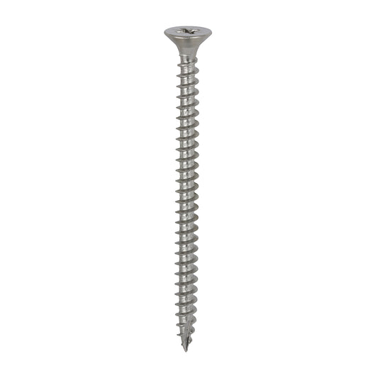 200 x TIMCO Classic Multi-Purpose Countersunk A4 Stainless Steel Woodcrews - 5.0 x 70