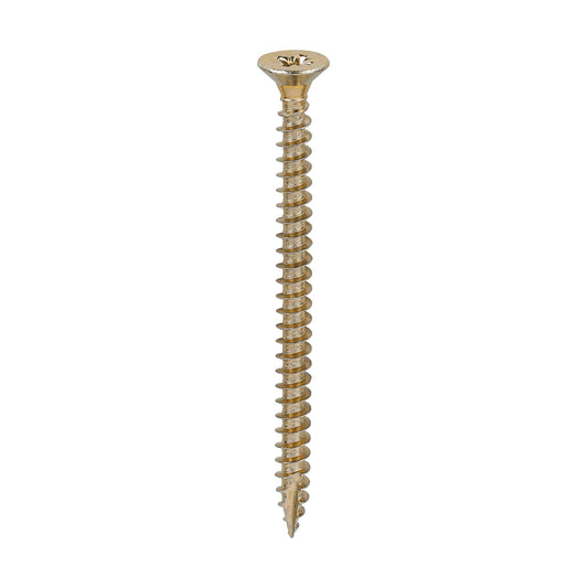 200 x TIMCO Classic Multi-Purpose Countersunk Gold Woodscrews - 5.0 x 70