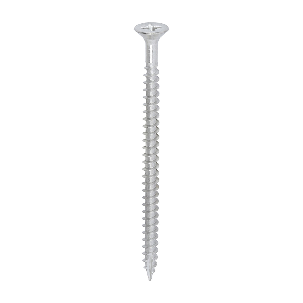 200 x TIMCO Classic Multi-Purpose Countersunk A2 Stainless Steel Woodcrews - 5.0 x 80