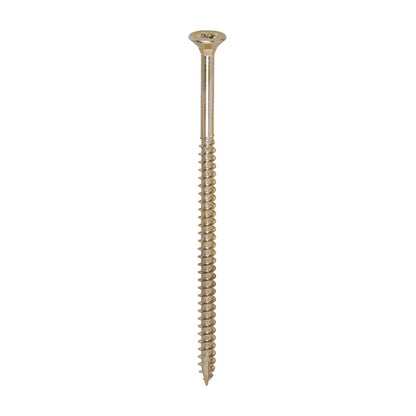 100 x TIMCO Classic Multi-Purpose Countersunk Gold Woodscrews - 5.0 x 100