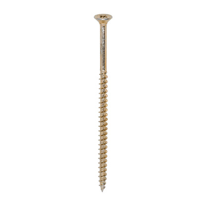 100 x TIMCO Solo Countersunk Gold Woodscrews - 5.0 x 100