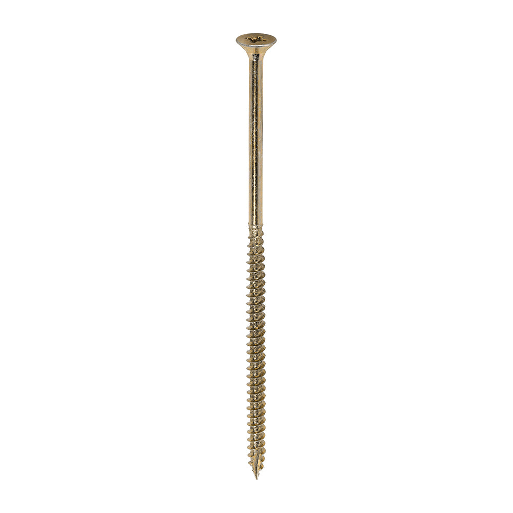 100 x TIMCO Classic Multi-Purpose Countersunk Gold Woodscrews - 5.0 x 120