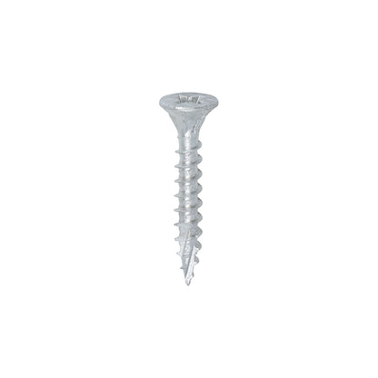 150 x TIMCO C2 Exterior Multi-Purpose Premium Countersunk Silver Woodscrews - 6.0 x 40