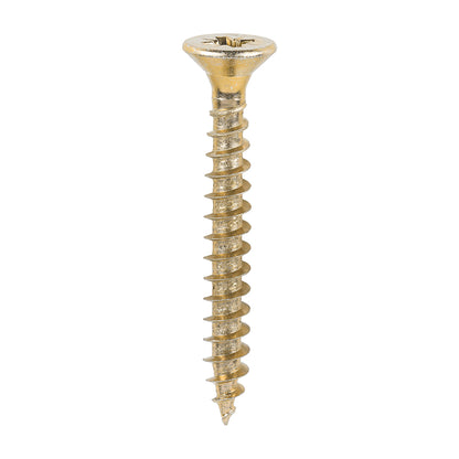 200 x TIMCO Solo Countersunk Gold Woodscrews - 6.0 x 50