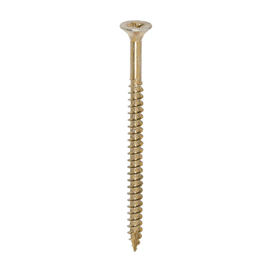 100 x TIMCO Classic Multi-Purpose Countersunk Gold Woodscrews - 6.0 x 90