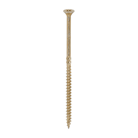 100 x TIMCO C2 Strong-Fix Multi-Purpose Premium Countersunk Gold Woodscrews - 6.0 x 130