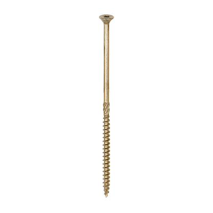 100 x TIMCO C2 Clamp-Fix Multi-Purpose Premium Countersunk Gold Woodscrews - 6.0 x 150