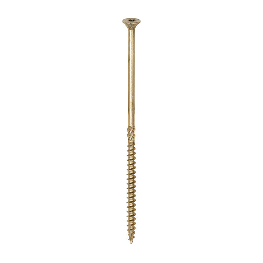 100 x TIMCO C2 Clamp-Fix Multi-Purpose Premium Countersunk Gold Woodscrews - 6.0 x 150