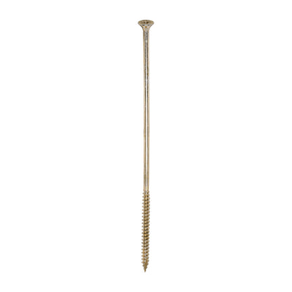 100 x TIMCO Classic Multi-Purpose Countersunk Gold Woodscrews - 6.0 x 200