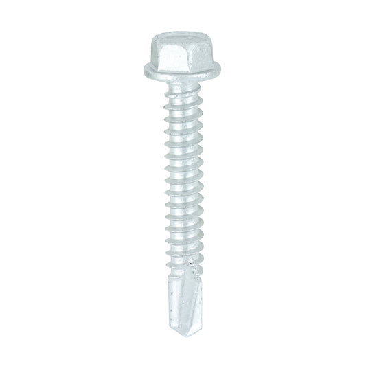 100 x TIMCO Self-Drilling Light Section A2 Stainless Steel Bi-Metal Screws - 5.5 x 38