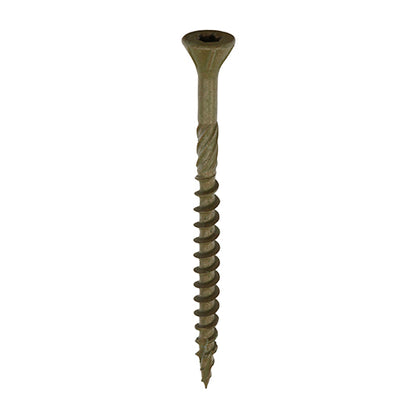 175 x TIMCO C2 Deck-Fix Premium Countersunk Green Decking Screws - 4.5 x 50