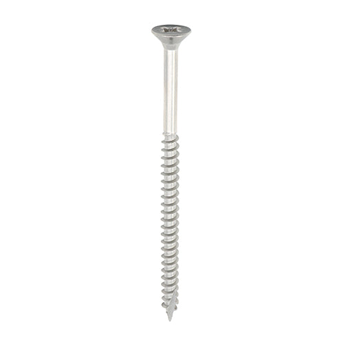 6 x TIMCO Classic Multi-Purpose Countersunk A2 Stainless Steel Woodcrews - 5.0 x 80