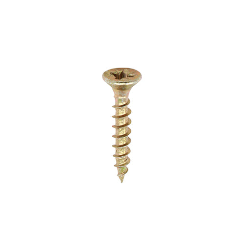 200 x TIMCO Classic Multi-Purpose Countersunk Gold Woodscrews - 3.0 x 12