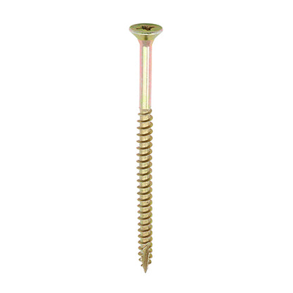 100 x TIMCO Classic Multi-Purpose Countersunk Gold Woodscrews - 5.0 x 120