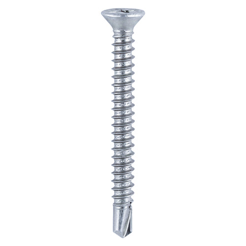 1000 x TIMCO Window Fabrication Screws Countersunk with Ribs PH Self-Tapping Self-Drilling Point Zinc - 3.9 x 13