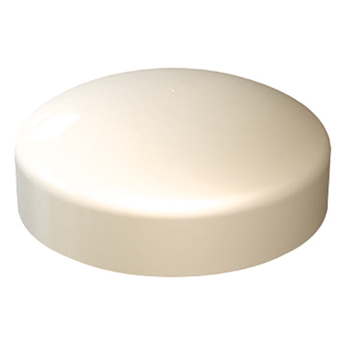 100 x TIMCO Two Piece Screw Caps Cream - To Fit 3.5 to 4.2 Screw