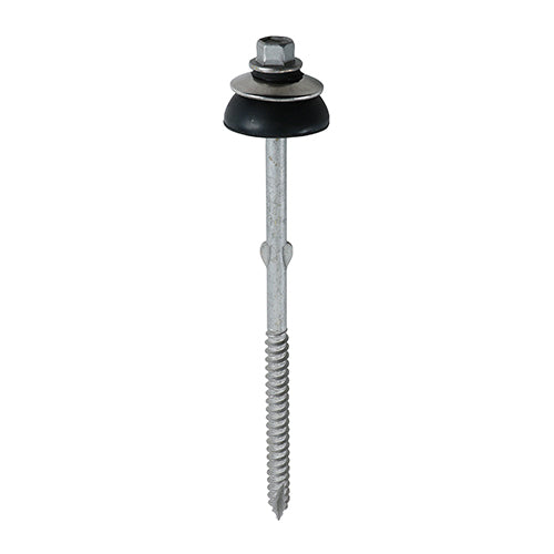 50 x TIMCO Self-Drilling Fiber Cement Board Exterior Silver Screw with BAZ Washer - 6.3 x 130